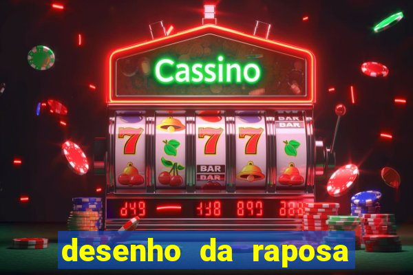 desenho da raposa do cruzeiro para colorir